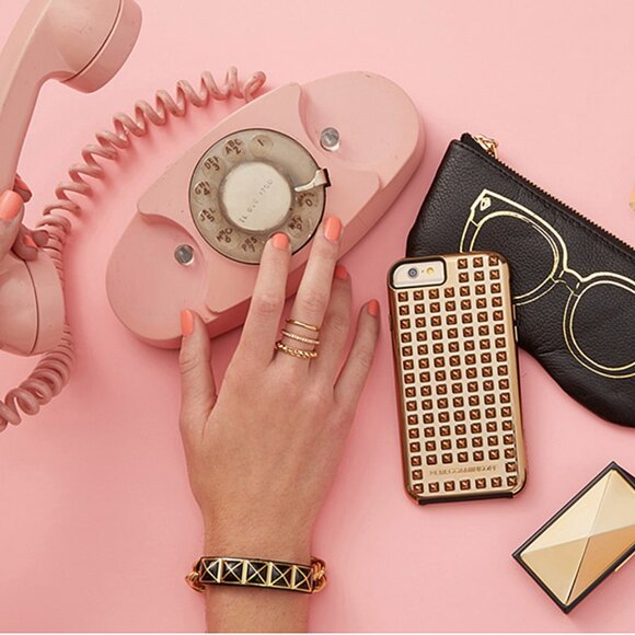 Rebecca Minkoff Smart Notification Bracelet Gold Link Chain School Work Party - Picture 1 of 10